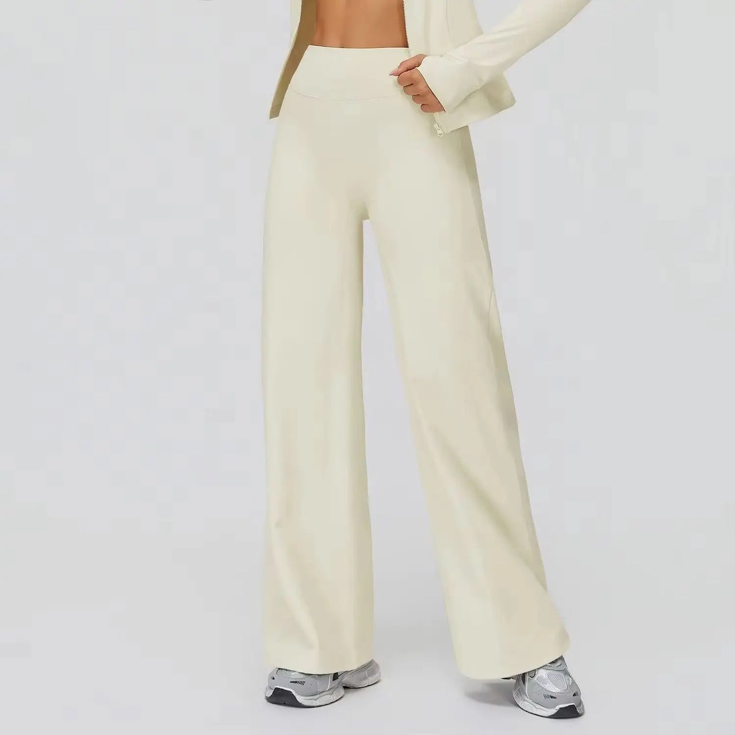 Women High Waist Wide Leg Pants Leggings Fitness Bell-bottoms Yoga Flared Leggings Push Up Gym Workout Flared Pants Sportswear