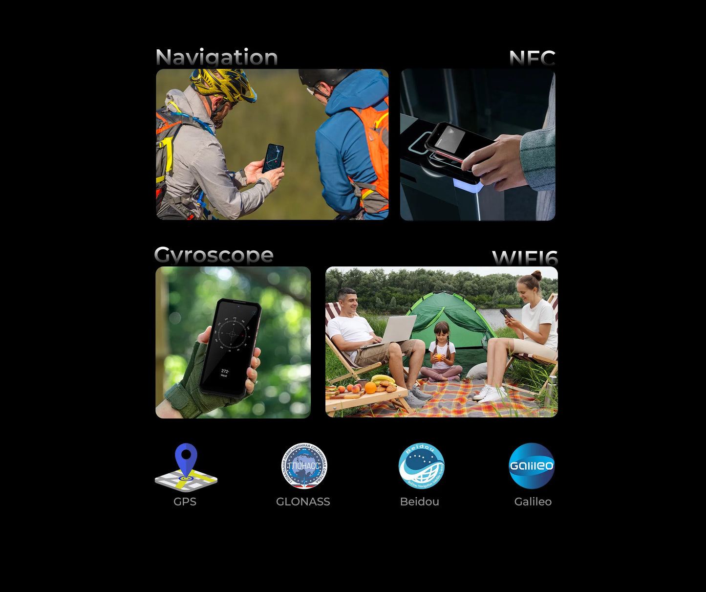 【NUEVO】OUKITEL WP56 Teléfono resistente, batería de 16000 mAh, carga de 45 W, 36 GB + 512 GB, pantalla FHD de 6.8" a 120 Hz, procesador MTK7050, cámara de 32 MP + 108 MP, Android 15