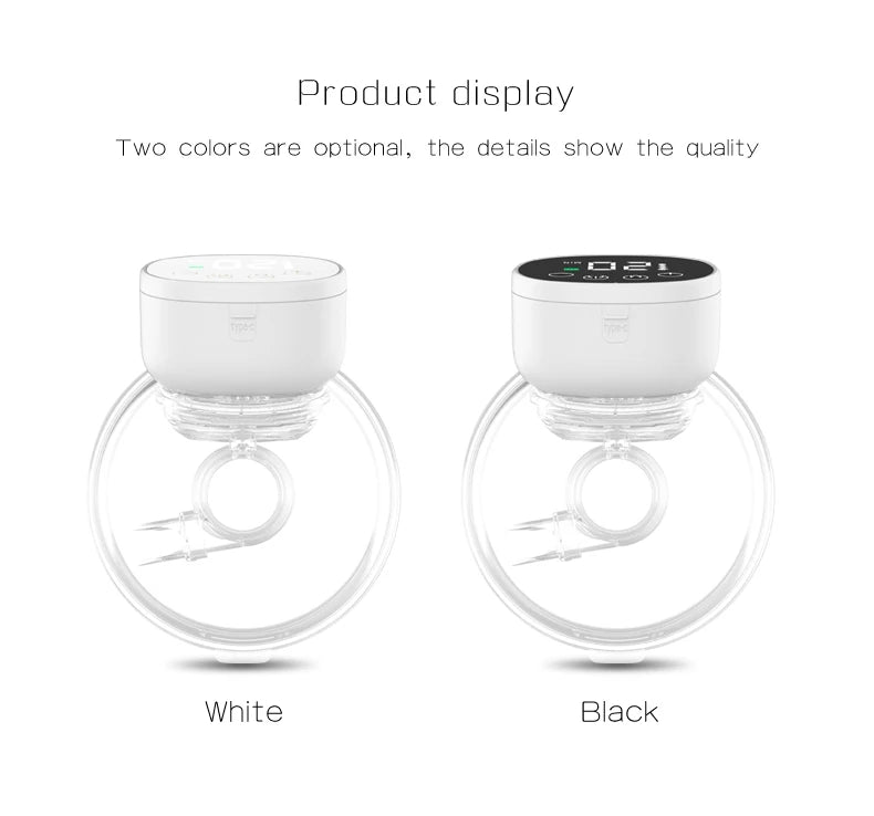 Extractor de leche portátil Suministros para madres y bebés Extractor de leche Ordeñadora de leche materna y máquina de ordeño Extractor de leche completamente automático
