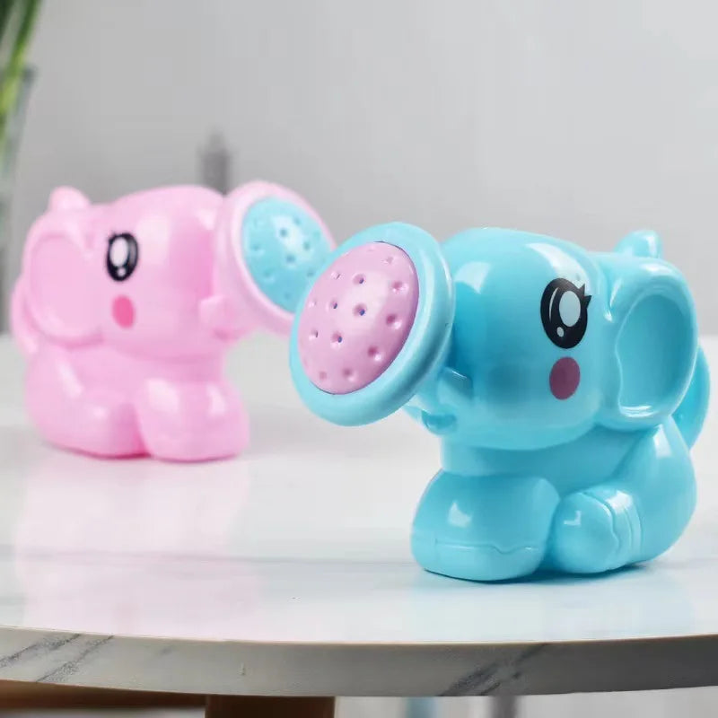 Juguete de baño de plástico con tetera, herramienta de ducha para bebé, regadera de elefante, juguete de baño para niños, rociador de baño de verano