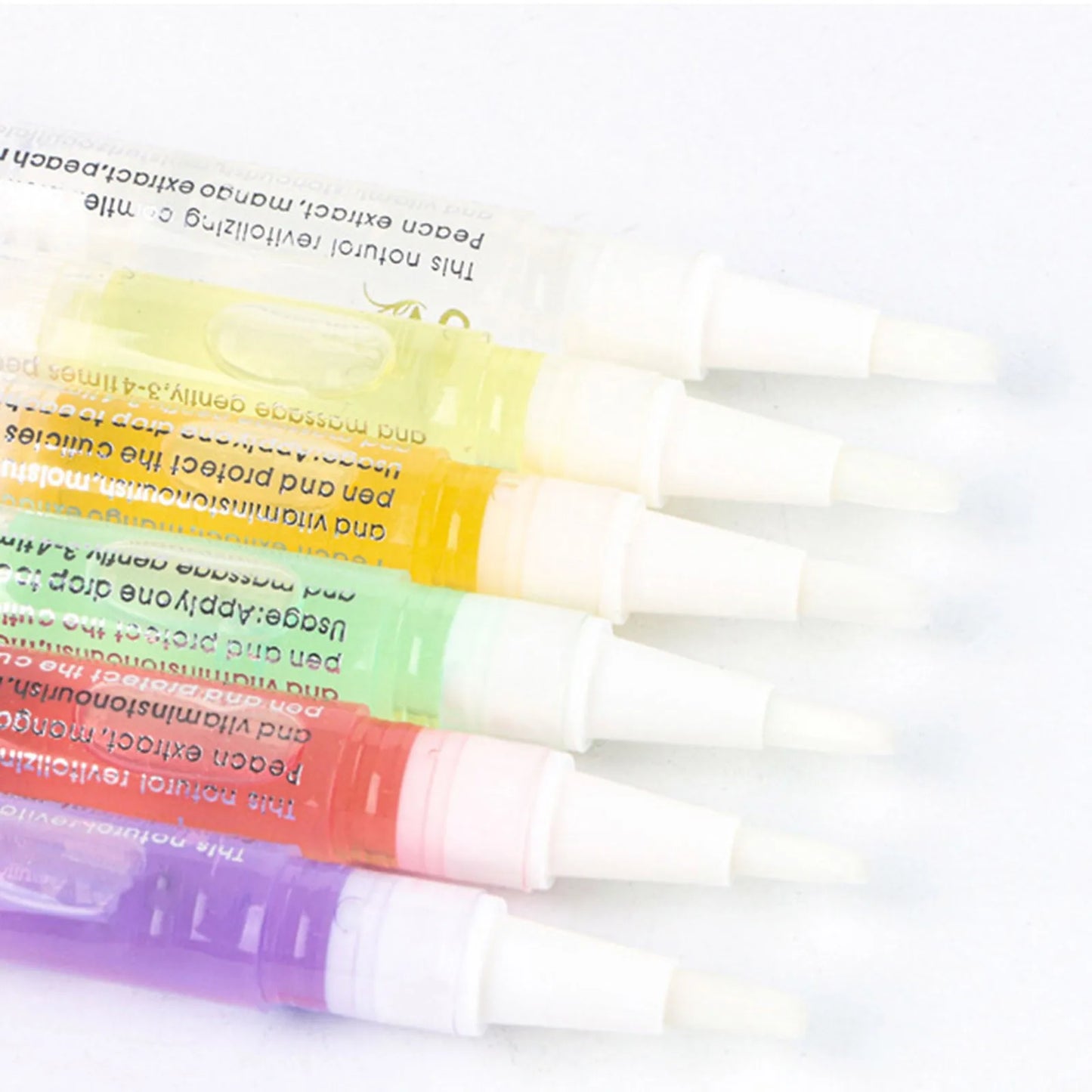 Aceite nutritivo para uñas líquido en forma de bolígrafo, aceite para uñas, aceite nutritivo para bordes de uñas, aceite para bordes de dedos, herramienta para el cuidado de uñas femeninas (2 ml, 2025)