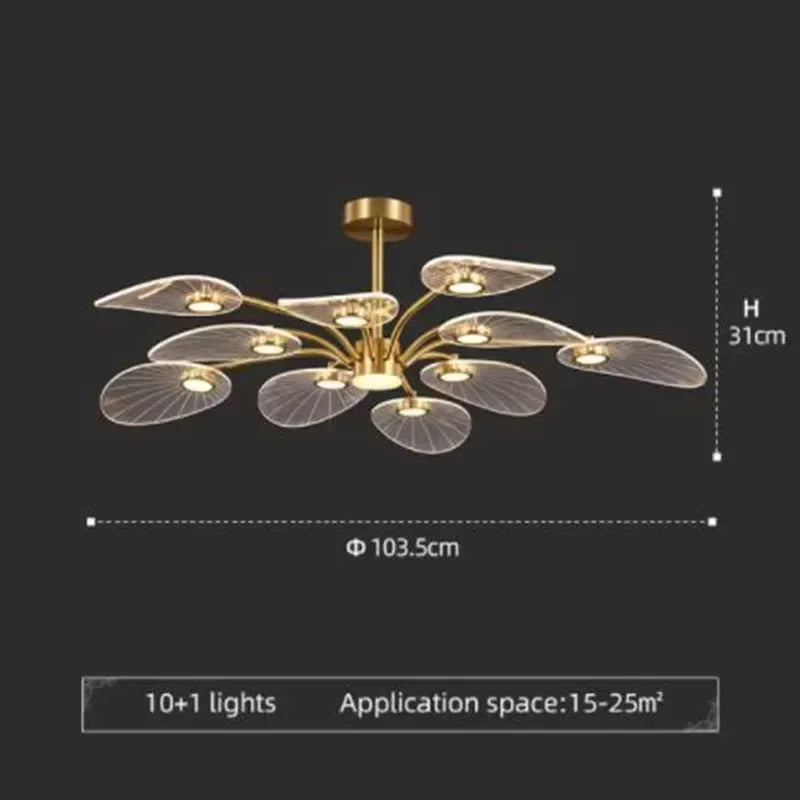 Lámpara de techo LED moderna para sala de estar, decoración de interiores, estudio, dormitorio, iluminación colgante, comedor, cocina, lámpara de araña