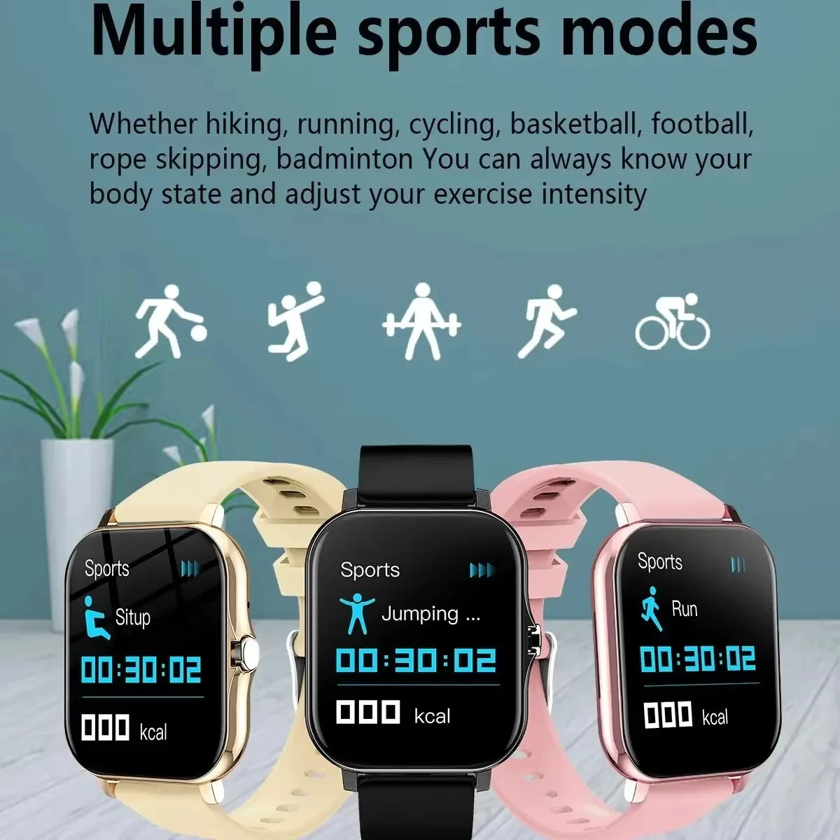 Reloj inteligente Xiaomi con pantalla HD de 1,44 pulgadas, respuesta a llamadas, vista previa de mensajes, modos deportivos, esfera personalizada, pronóstico del tiempo para hombres y mujeres (2025)