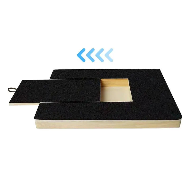 Tabla para limar uñas para perros, rascador de madera ajustable para cortar uñas, juguete rascador automático, accesorios seguros para el cuidado de mascotas