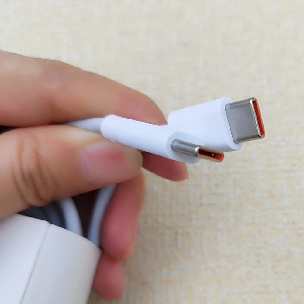 Cable USB C a tipo C original Xiaomi 6A, 120 W, 90 W, carga rápida turbo, 100 cm, para Mi 15 Ultra, 14T, 12T Pro, Redmi Note 13, 14 Pro+