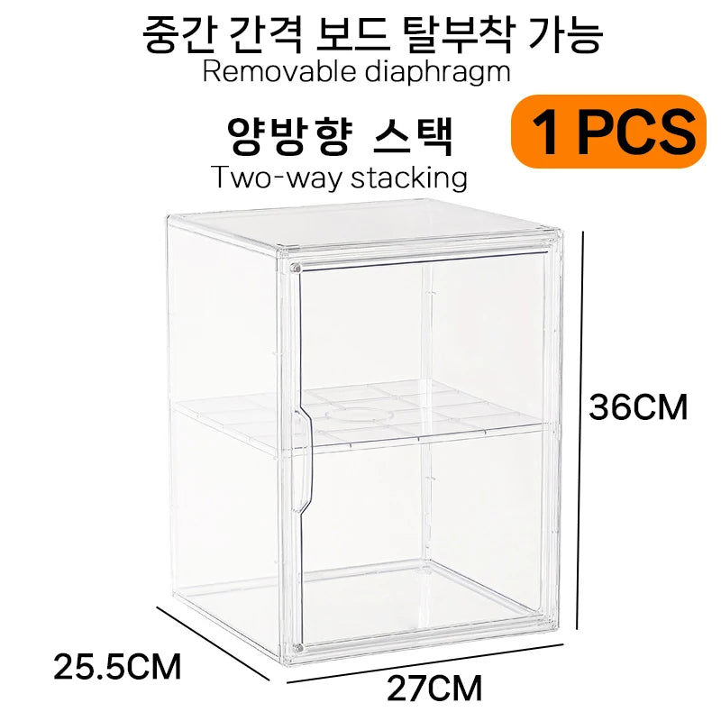 Organizador de caja de almacenamiento para dedos, organizadores de joyas, organizador de maquillaje para bolso