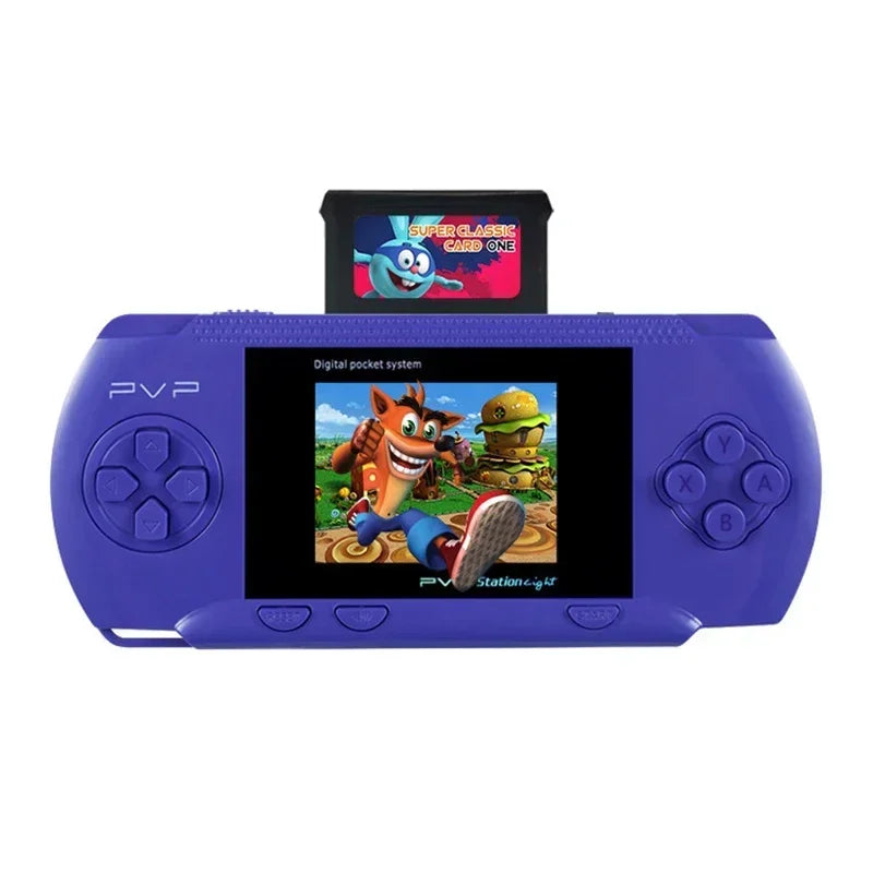 Consola de juegos portátil con 900.000 juegos retro integrados: reproductor de videojuegos portátil de 2,4 pulgadas, salida AV, sistema de juegos electrónico
