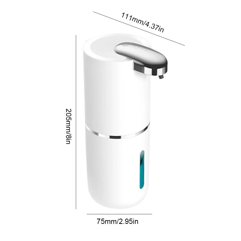 Dispensador automático de jabón en espuma Xiaomi P12 de 380 ml, sin contacto, con sensor infrarrojo impermeable IPX5 para el hogar.