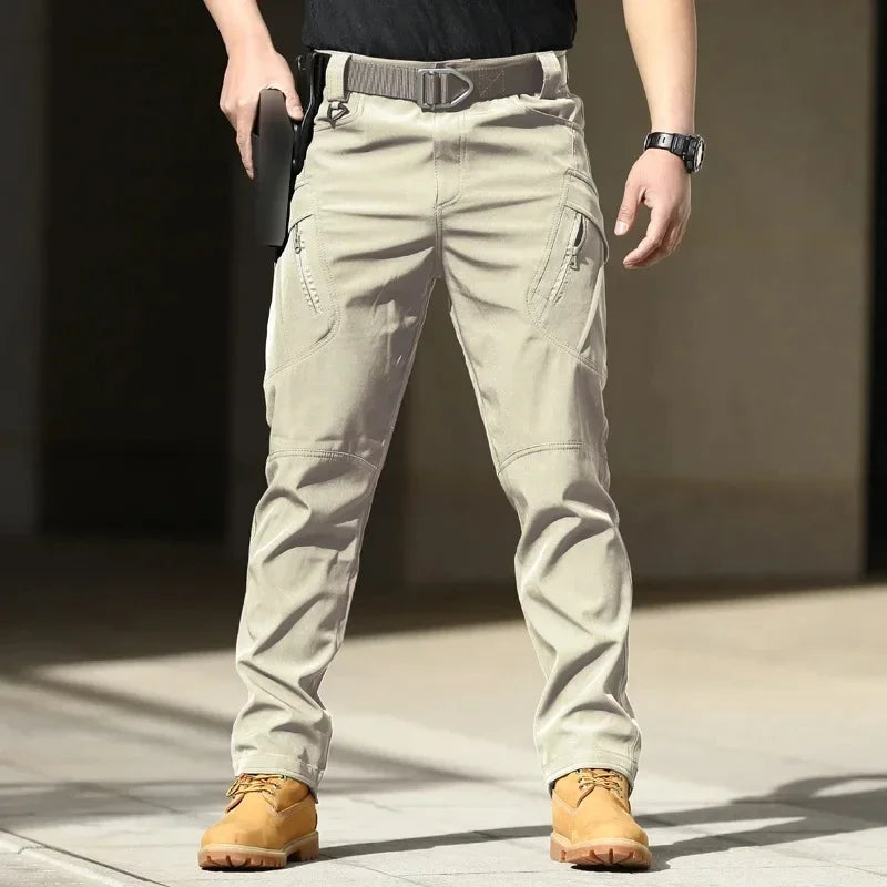 Tactical Cargo Pants Men Combat Trousers Army Military Pants Multiple Pockets Working Hiking Casual Men's Trousers Plus Size 6XL