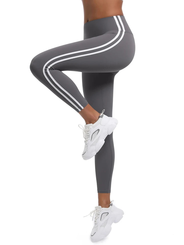 Pantalones de yoga, mallas deportivas para correr, hacer ejercicio, leggings deportivos, leggings para glúteos, pantalones de entrenamiento, control de abdomen.