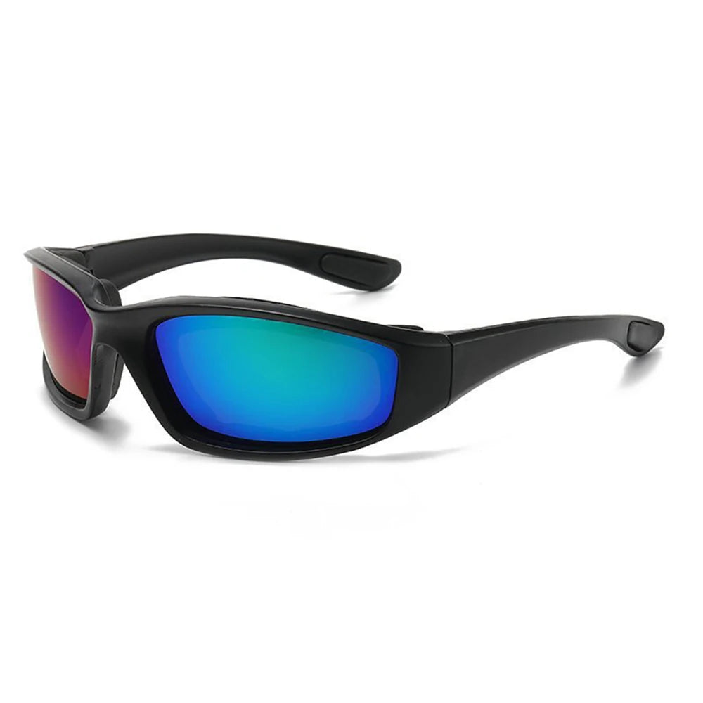 Gafas de protección UV para exteriores, acolchadas, anti-UV, unisex, deportivas, para motociclistas y aventureros.