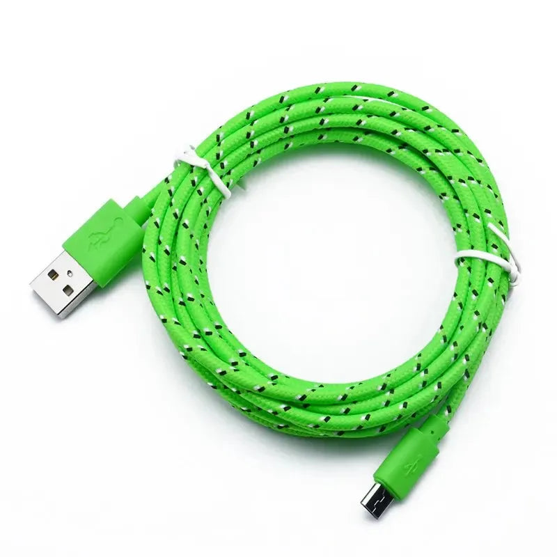 Cable micro USB Olaf de carga rápida USB A a micro USB, cable de datos para cargador de teléfono móvil Samsung, Huawei y Xiaomi (0,5 m-3 m)