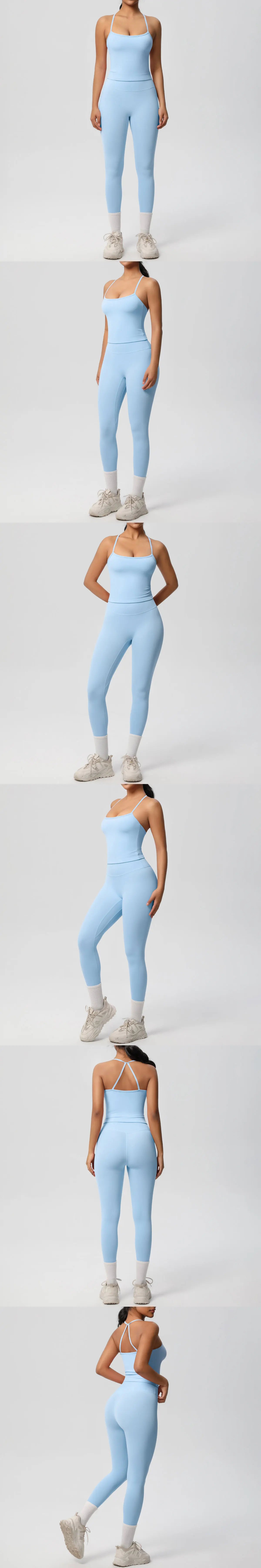 Conjunto de Ropa de Yoga para Mujer, Traje Deportivo, Ropa de Entrenamiento, Chaleco Deportivo sin Mangas, Conjunto de Gimnasio, Mono de Entrenamiento, Ropa Interior Deportiva, Ropa Deportiva