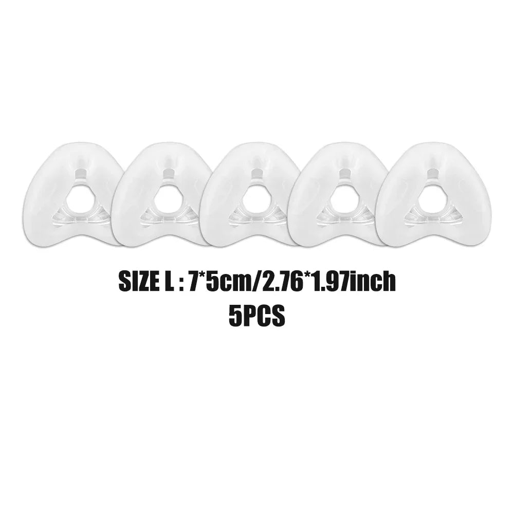 1/5/10/20 piezas Airfit N20 almohadilla de repuesto de silicona para mascarilla nasal CPAP N20. Las almohadillas de silicona para mascarilla N20 solo cubren el sello nasal suave.