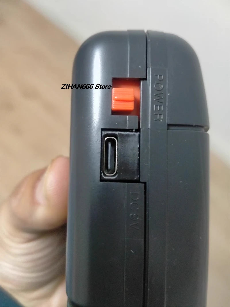 Placa de alimentación USB-C de alta calidad para SEGA Game Gear GG, sin alimentación, accesorios originales de reparación de pantalla de alto brillo.