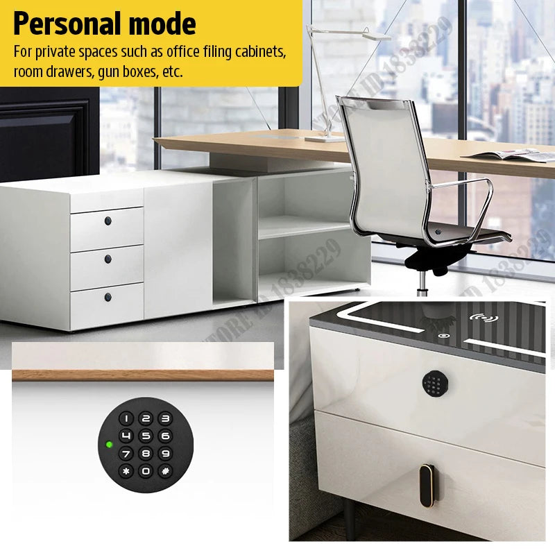Cerraduras de seguridad KAK con contraseña para gabinetes, cerradura de puerta sin llave, cerradura de código de combinación para cajones, cerradura de taquilla de gimnasio, cerradura electrónica para muebles