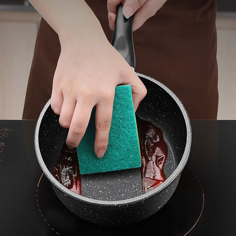 Sartén antiadherente de 16, 18 y 20 cm para sopa, ideal para espaguetis, leche caliente y sopa hirviendo.