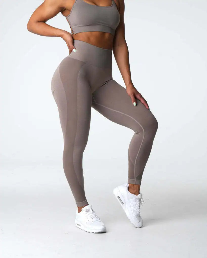Leggings deportivos para mujer, pantalones de yoga para fitness, mallas deportivas sin costuras, leggings con efecto push-up, pantalones de gimnasio para mujer, ropa deportiva.