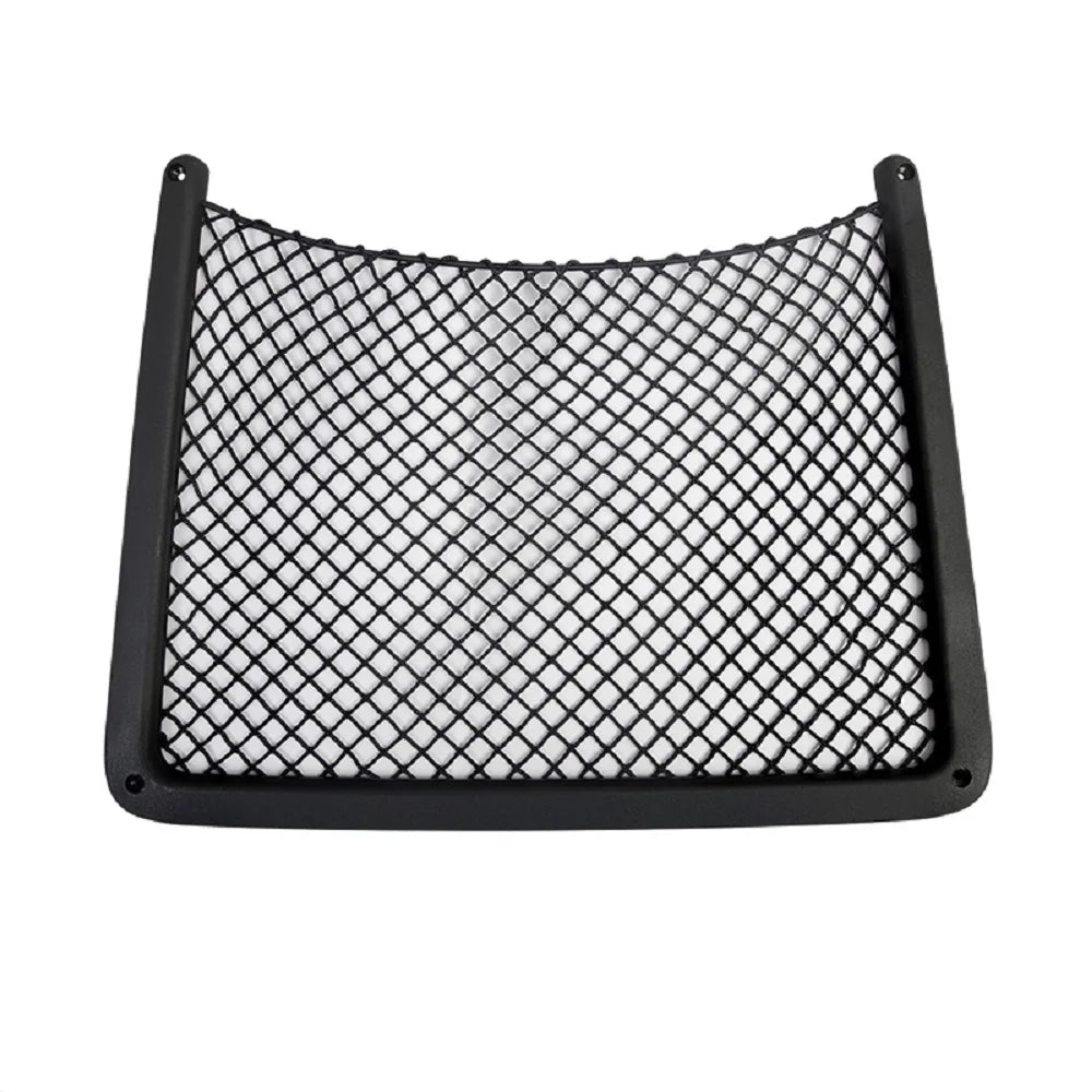 Accesorios interiores de coche para Audi A4, B8, A5, Q3, A3, A6, C7, Q5, B9, Q7, organizador de red para el respaldo del asiento trasero, bolsillo de almacenamiento de malla