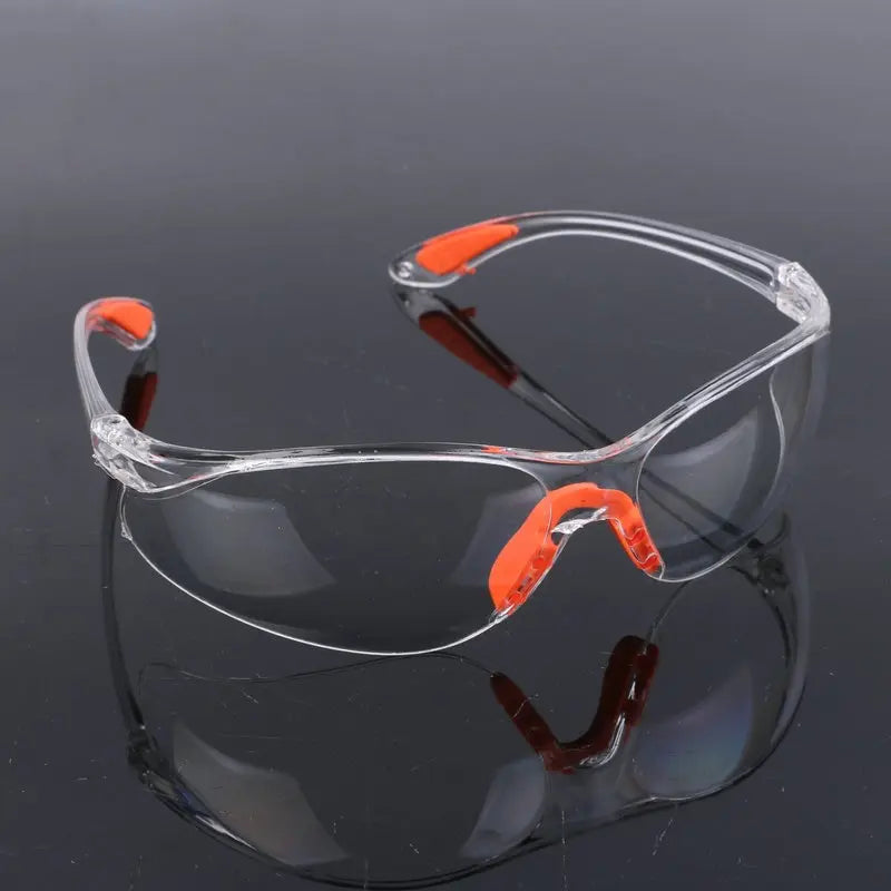 Gafas protectoras de seguridad para el trabajo de laboratorio, material de PC, antiimpacto, a prueba de viento y polvo, gafas de seguridad para montar a caballo transparentes
