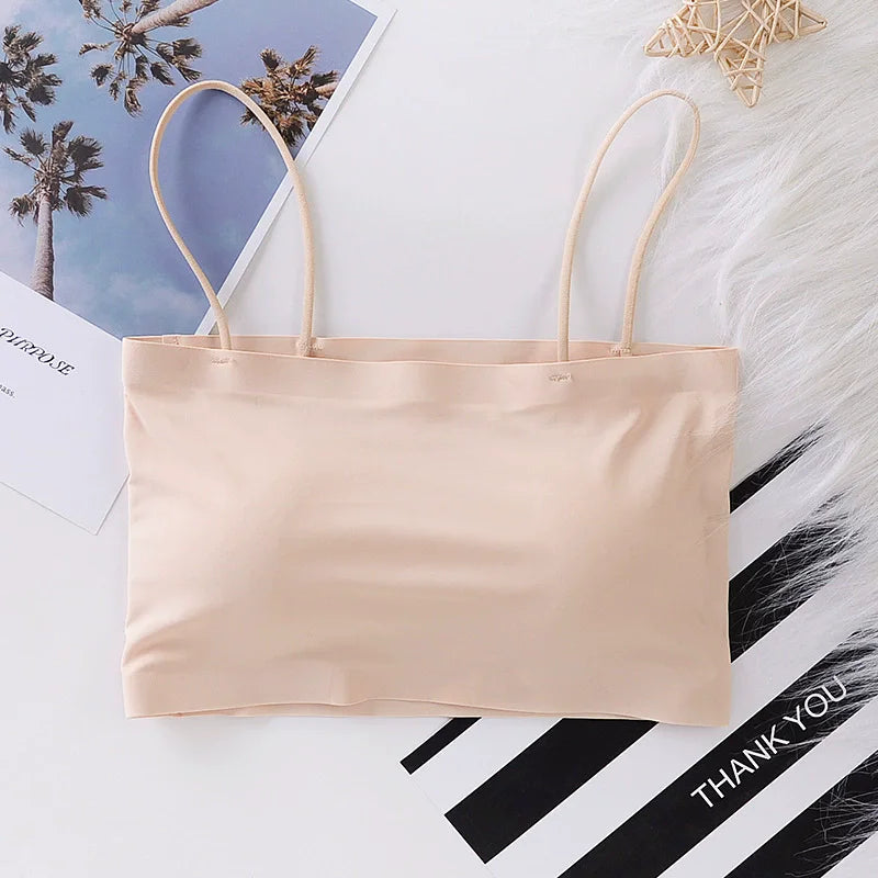 Camisola cómoda con cintura bonita para la espalda, para el pecho, sin aros de acero, sujetador, ropa interior, nueva, sencilla y bonita para mujer.