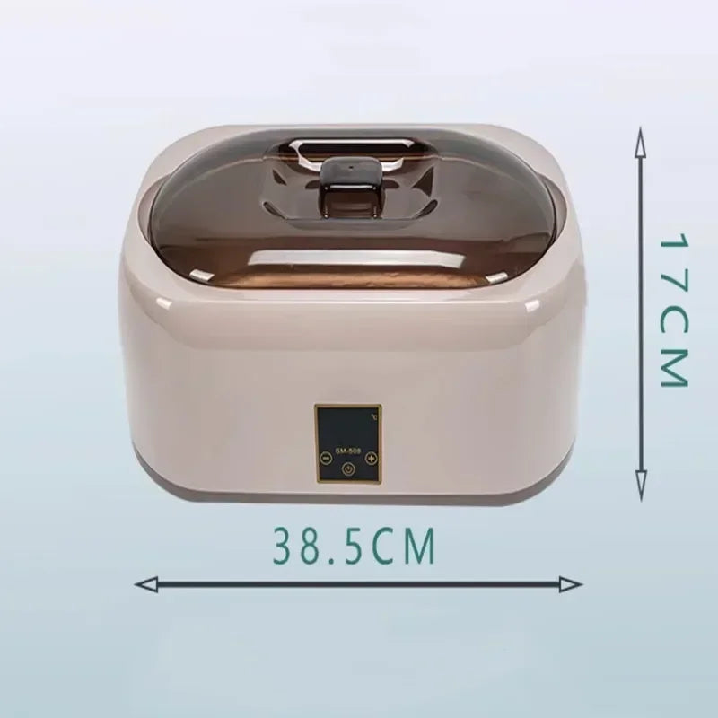 Máquina de cera de manos completamente nueva, blanqueadora, hidratante, calentador de película de cera de aluminio, olla de cera fundida