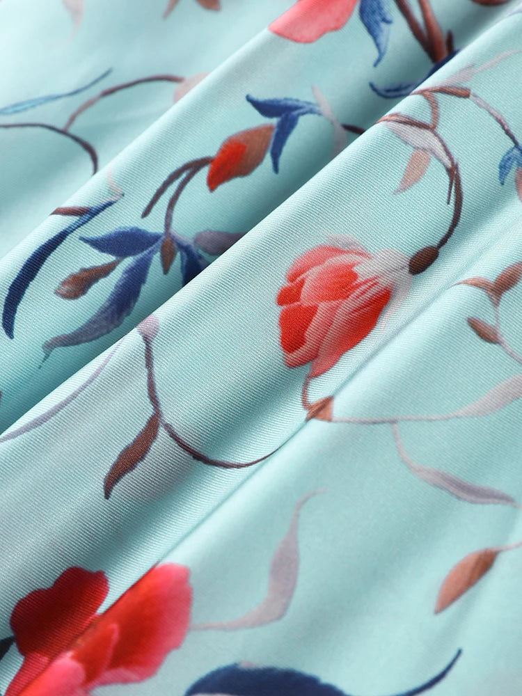 Vestidos elegantes de una pieza para mujer, sin mangas, con cuello tipo bufanda, espalda descubierta, estampado y borlas.