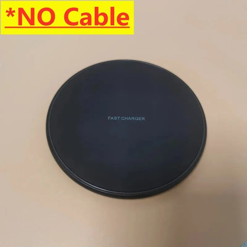 Cargador inalámbrico de 30 W para iPhone 15, 14, 13, 12, X Pro Max, base de carga rápida por inducción para Samsung S23, S22, Xiaomi y Huawei