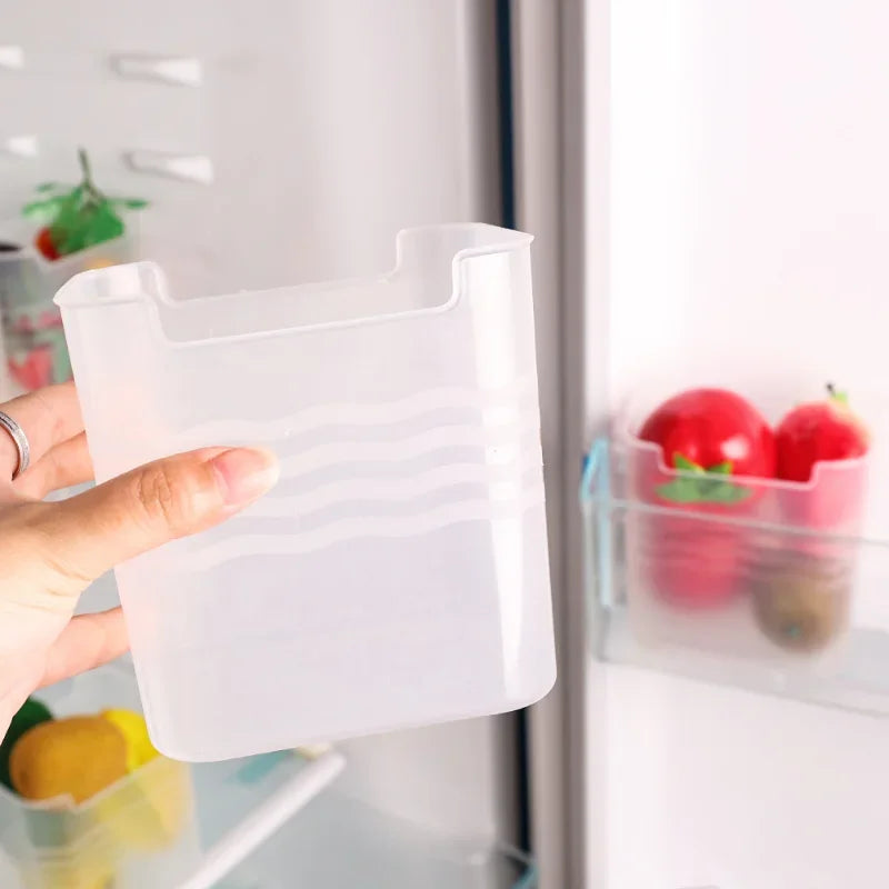 1/5 cajas de almacenamiento para refrigerador, organizador de alimentos frescos, contenedor de frutas, especias y alimentos para el hogar y la cocina.