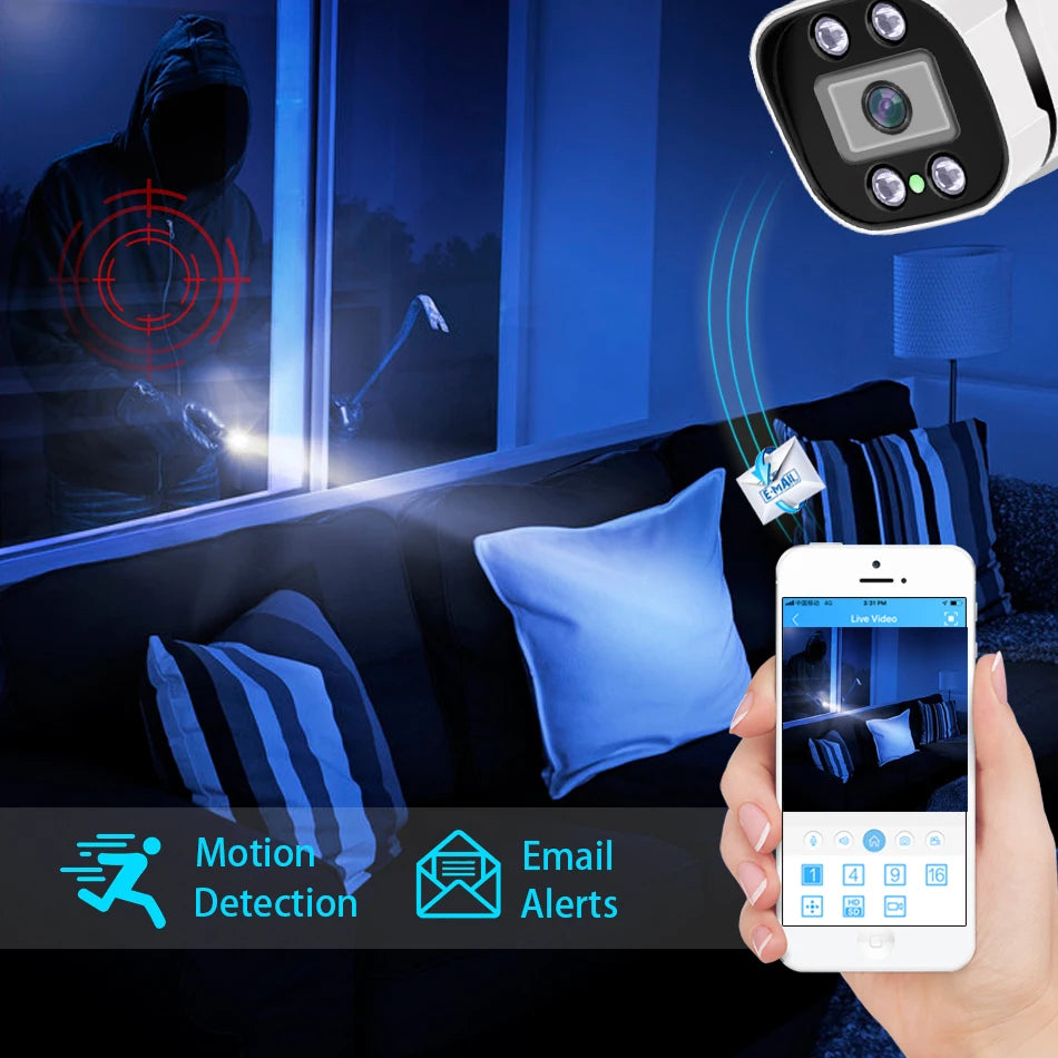 Cámara de videovigilancia 4K PoE IP con audio Onvif, 48 V PoE/CC 12 V, 4 MP/5 MP/8 MP, visión nocturna, tipo bala, resistente al agua, para NVR.