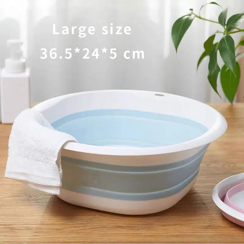 Lavabos portátiles, tina de lavandería plegable, lavabo de baño para adultos y bebés, accesorios de baño y cocina, lavabo