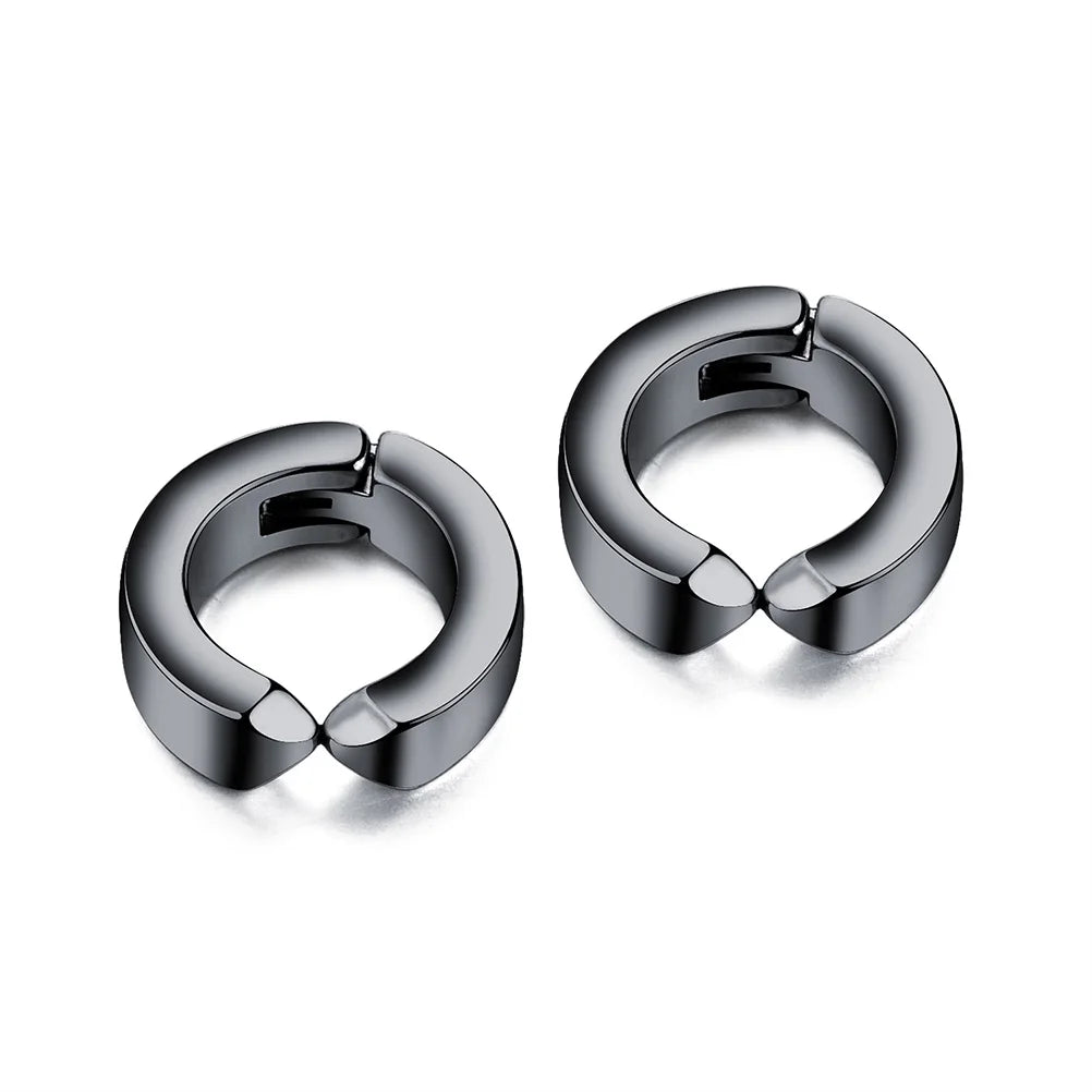 3 pares de pendientes de clip sin perforaciones, de moda, sin dolor, sin orejas, duraderos, antioxidantes, cómodos, para graduación y cumpleaños.