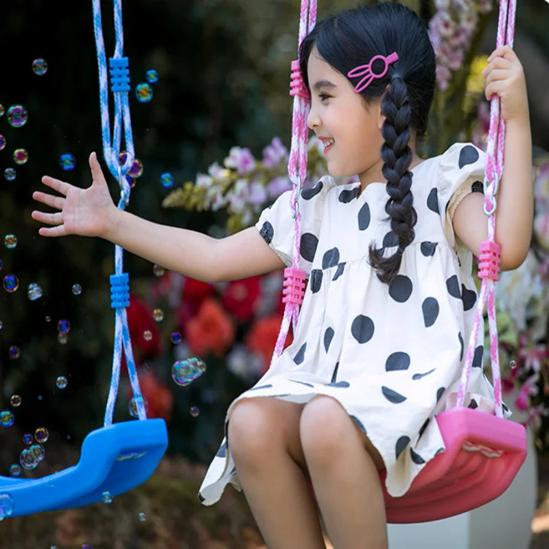 Equipo de entretenimiento para patio de juegos interior y exteriorJuguetes de columpio de patio trasero duraderosColumpio de jardín para niños de altura ajustable