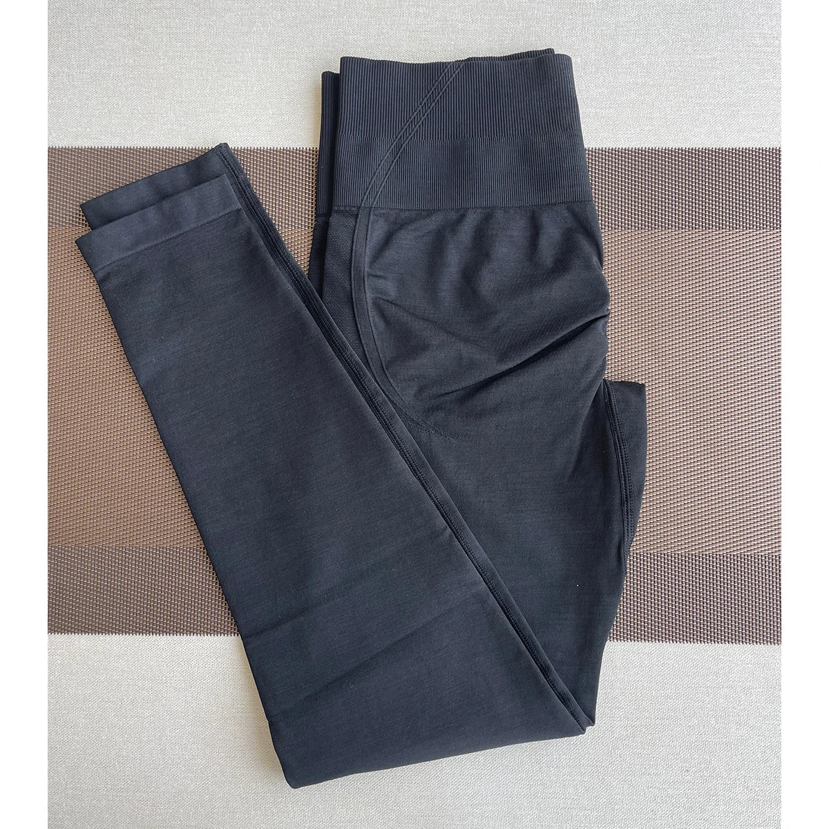 Pantalones deportivos ajustados sin costuras TKITK, leggings de gimnasio para mujer, pantalones de yoga suaves de cintura alta, ropa deportiva para fitness.