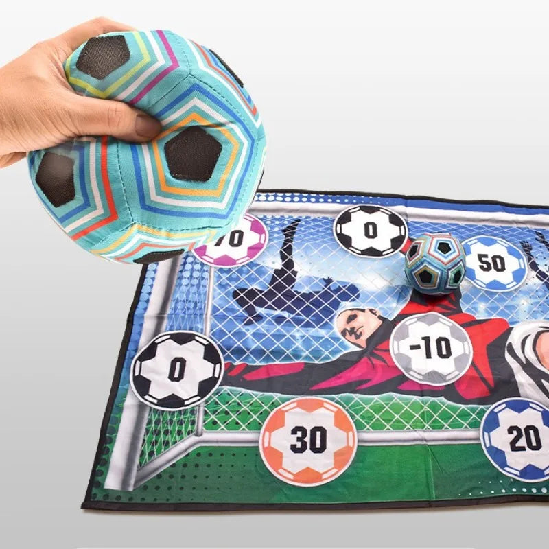 Juego de tapete de fútbol para exteriores e interiores, juguetes de fútbol multijugador para entrenamiento de fútbol, regalos para niños, juegos de fútbol competitivos multijugador