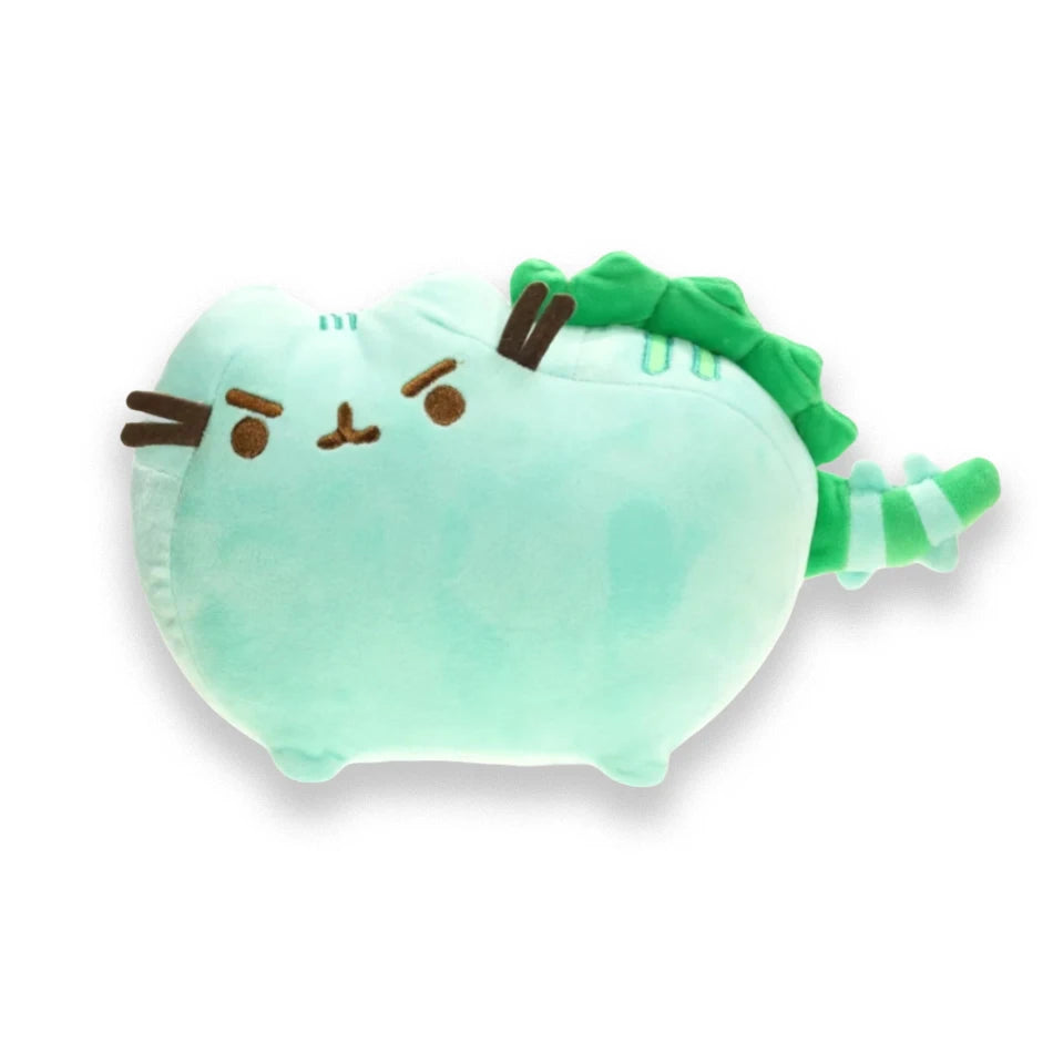 Juguete para gatos, juguete de peluche de Animal suave, almohada de gatito blanco y gris, regalo de cumpleaños, juguetes para mascotas Deco