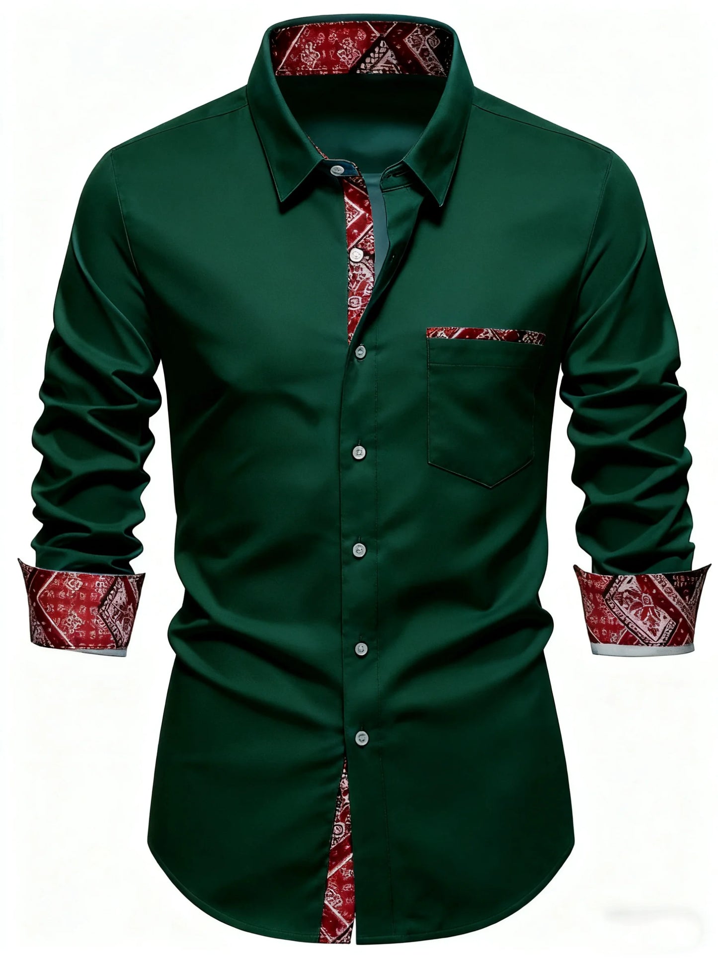 10 colors men's long sleeves, business trip, simple and stylish design, regular shirt, XS-6XL size, fast delivery