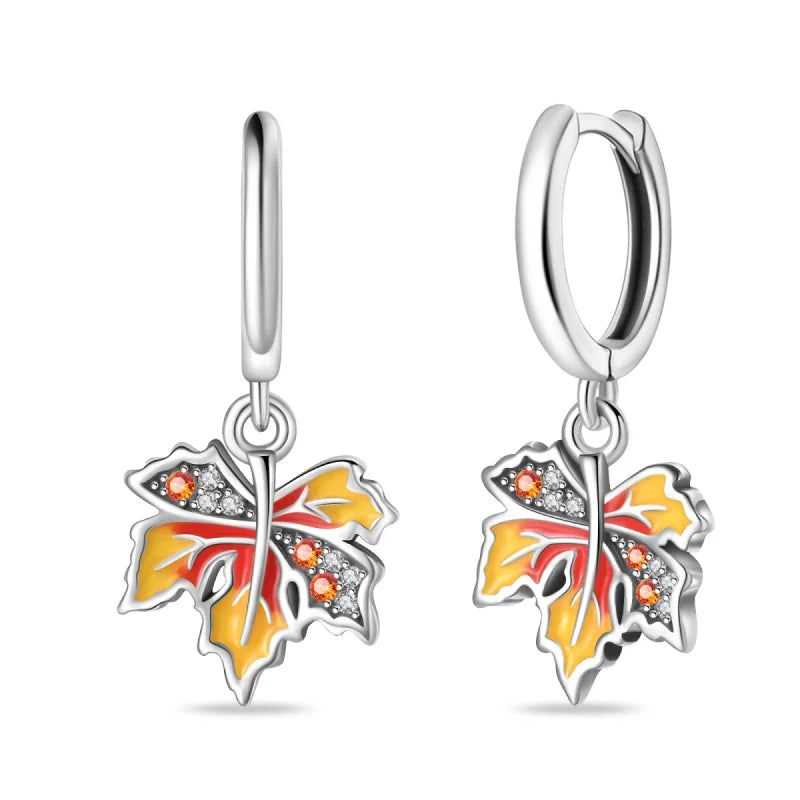 Pendientes de plata de ley 925 con diseño de mariposa, abeja, mariquita y flor de arcoíris para mujer, joyería de moda para fiestas de cumpleaños, regalos