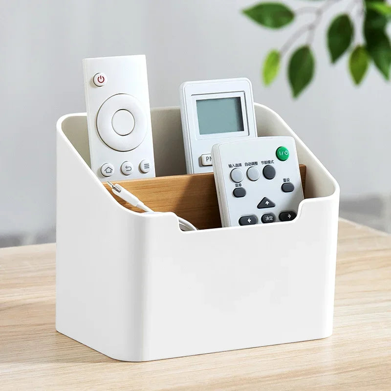 Caja de almacenamiento multifunción para TV, aire acondicionado, control remoto, organizador, práctica caja de pañuelos, caja de almacenamiento de cosméticos para el hogar