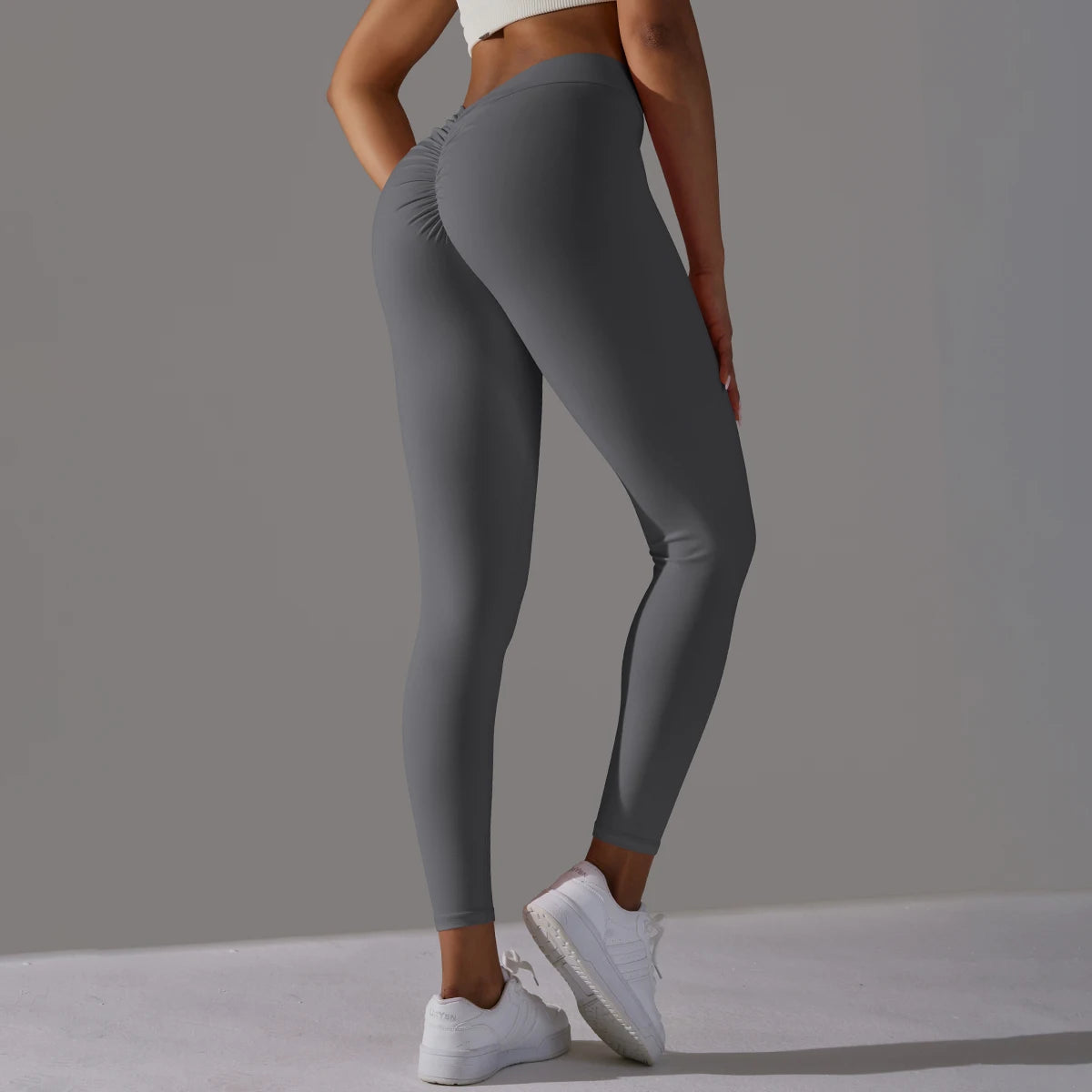 Women Seamless Solid Leggings Knitted High Waist Sports Leggings Fashion Hip Lifting Running Yoga Sport Gym Tights Pantalones