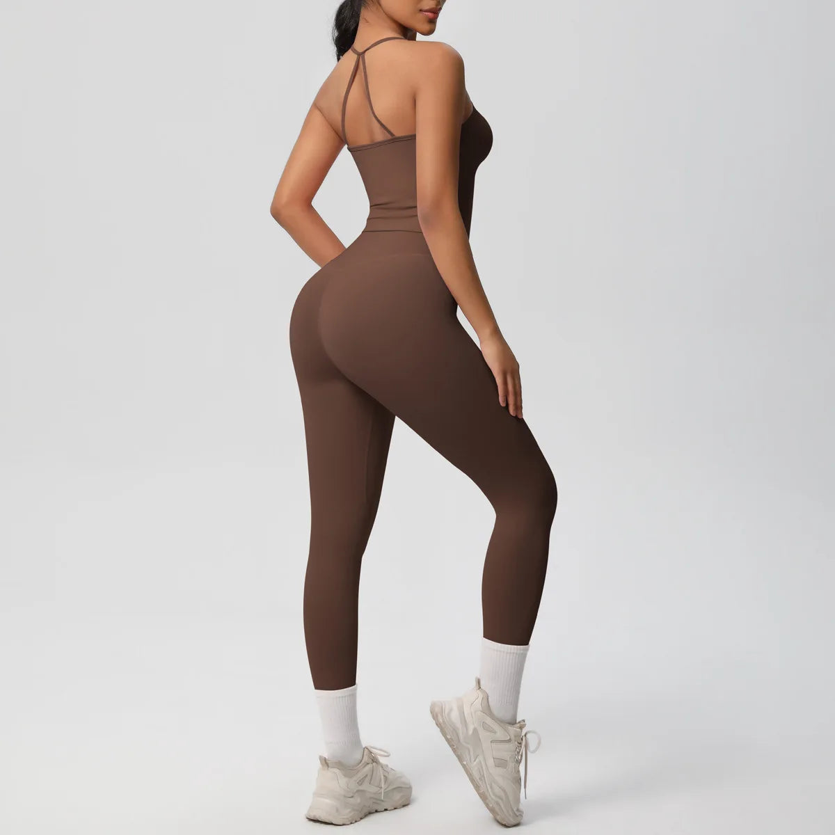 Conjunto de Ropa de Yoga para Mujer, Traje Deportivo, Ropa de Entrenamiento, Chaleco Deportivo sin Mangas, Conjunto de Gimnasio, Mono de Entrenamiento, Ropa Interior Deportiva, Ropa Deportiva