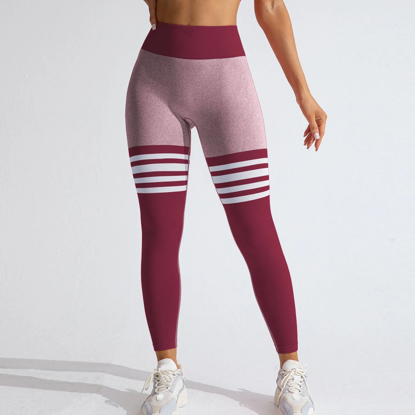 Leggings deportivos para mujer, para gimnasio, fitness, entrenamiento, con cintura alta elástica, efecto push-up, mallas de yoga, tallas S-XL.
