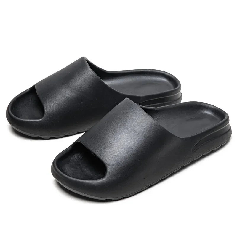 Sandalias de playa para exteriores de verano 2025, zapatillas de EVA a la moda para hombre y mujer, zapatos informales para mujer