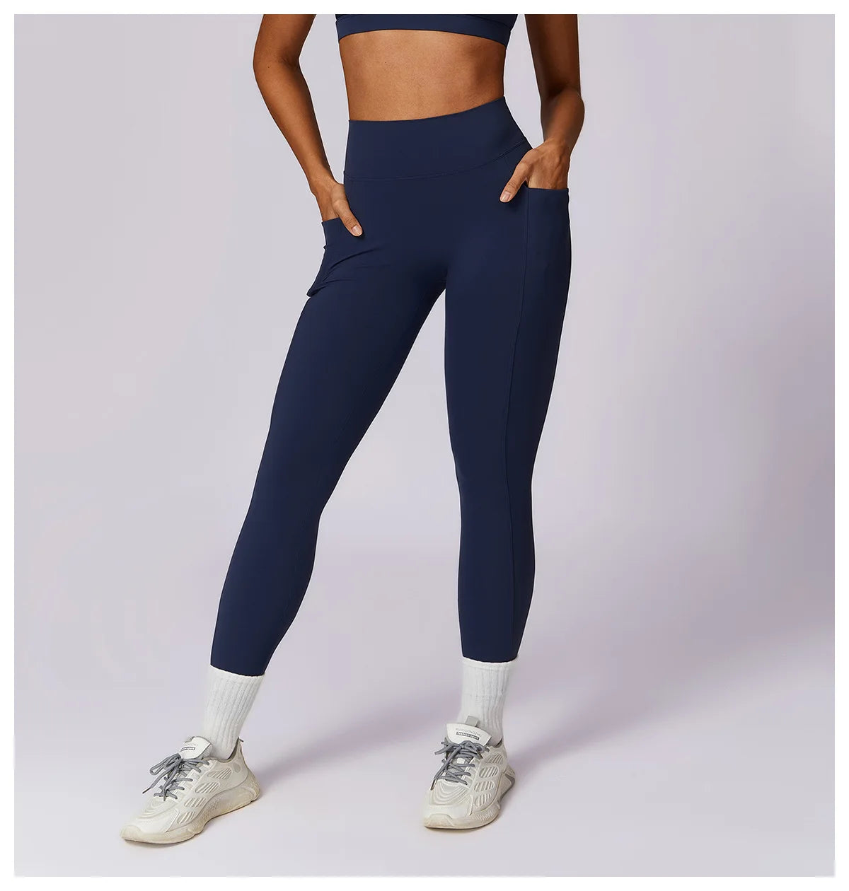 V-shaped Back Yoga Pants High Waist Leggings Gym Workout Tights Sport Women Fitness Female Legging Tummy Control Running Tights
