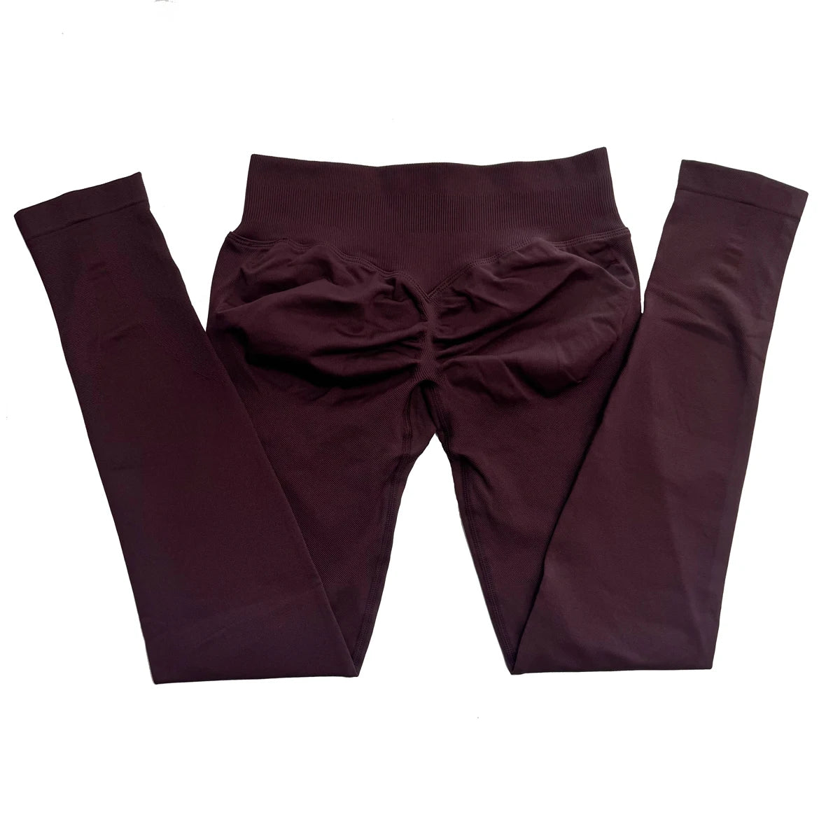 Leggings deportivas sin logo para mujer, efecto push-up, cintura baja, sin costuras, para gimnasio, yoga y entrenamiento.