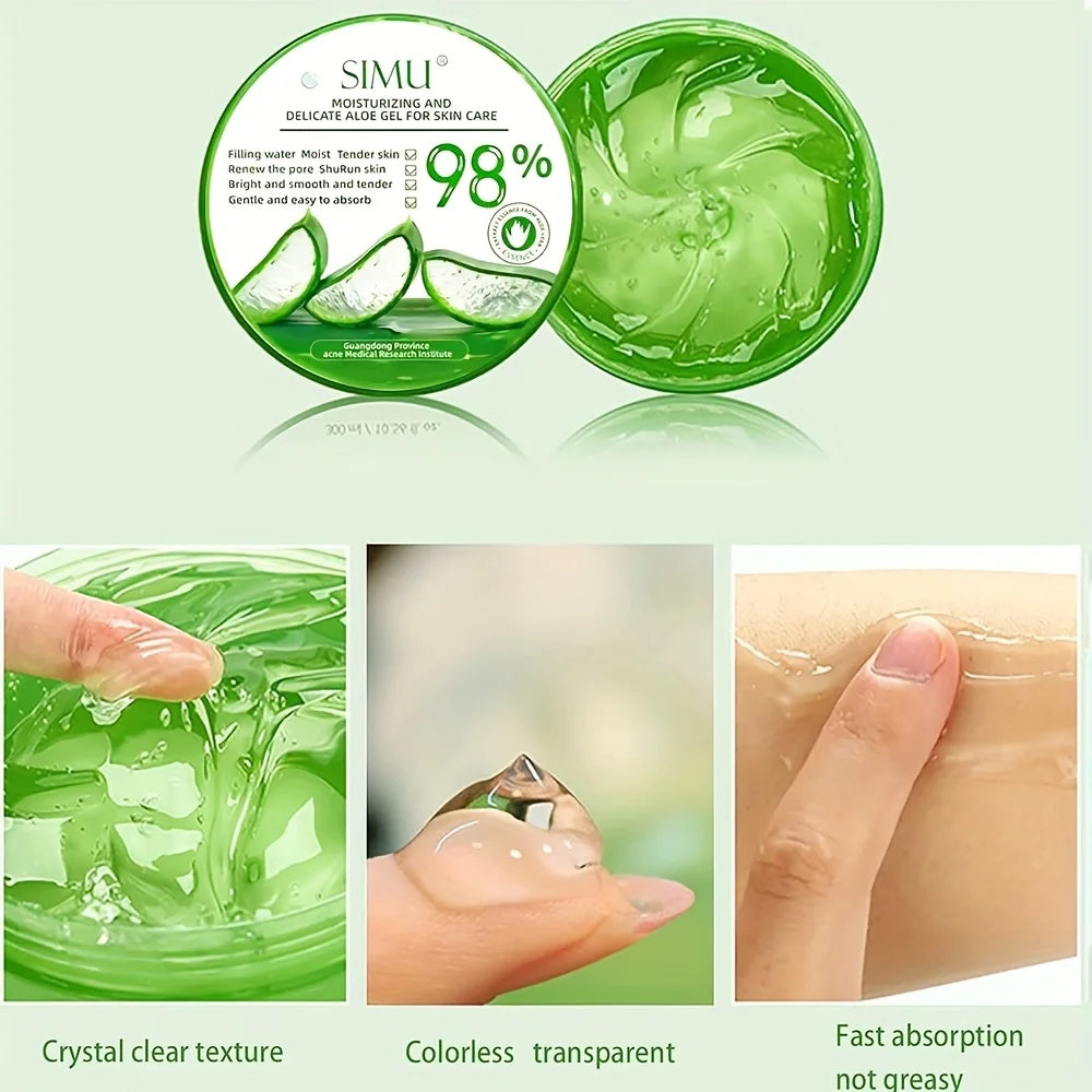 Gel hidratante de aloe vera - Cuidado meticuloso de la piel