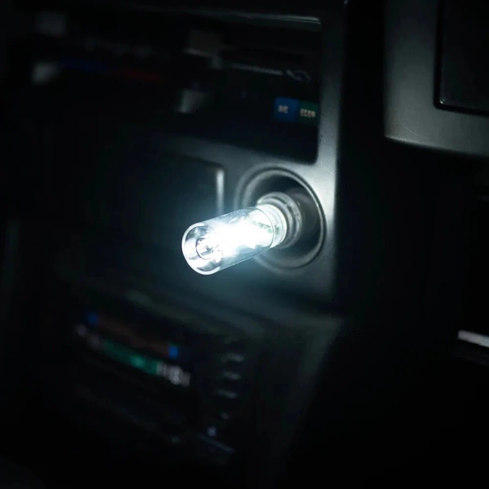 Luz de ambiente USB para coche, inalámbrica, con modificación, luz de ambiente interior, luminosa, LED, decorativa, personalizada, lámpara de noche