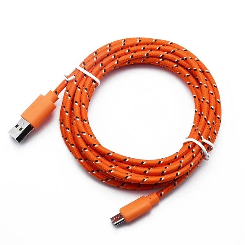 Cable micro USB Olaf de carga rápida USB A a micro USB, cable de datos para cargador de teléfono móvil Samsung, Huawei y Xiaomi (0,5 m-3 m)