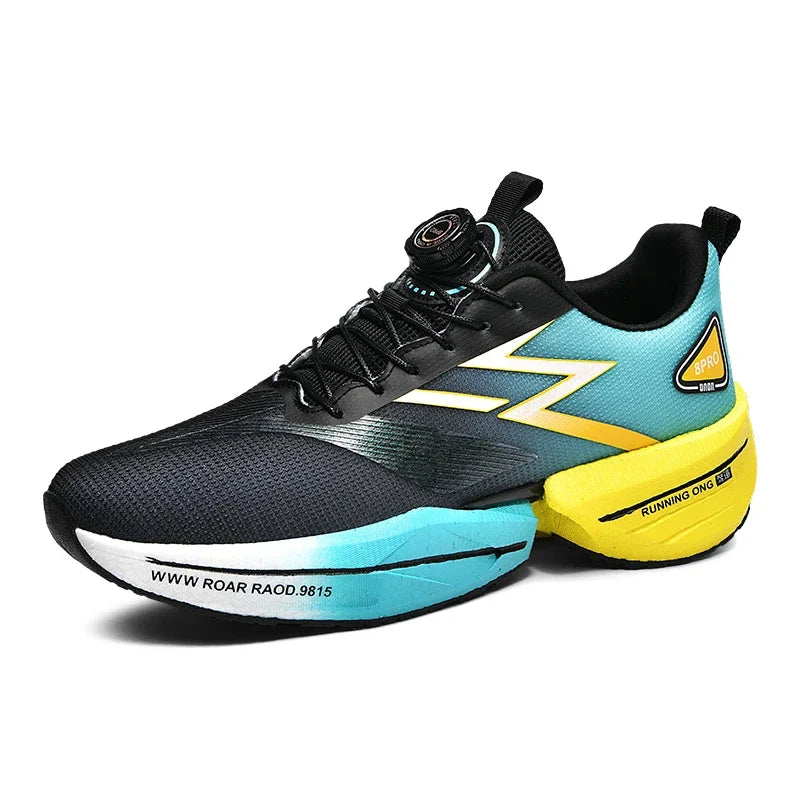 Zapatillas deportivas de moda para hombre, de malla transpirable, para maratón en primavera, cómodas.