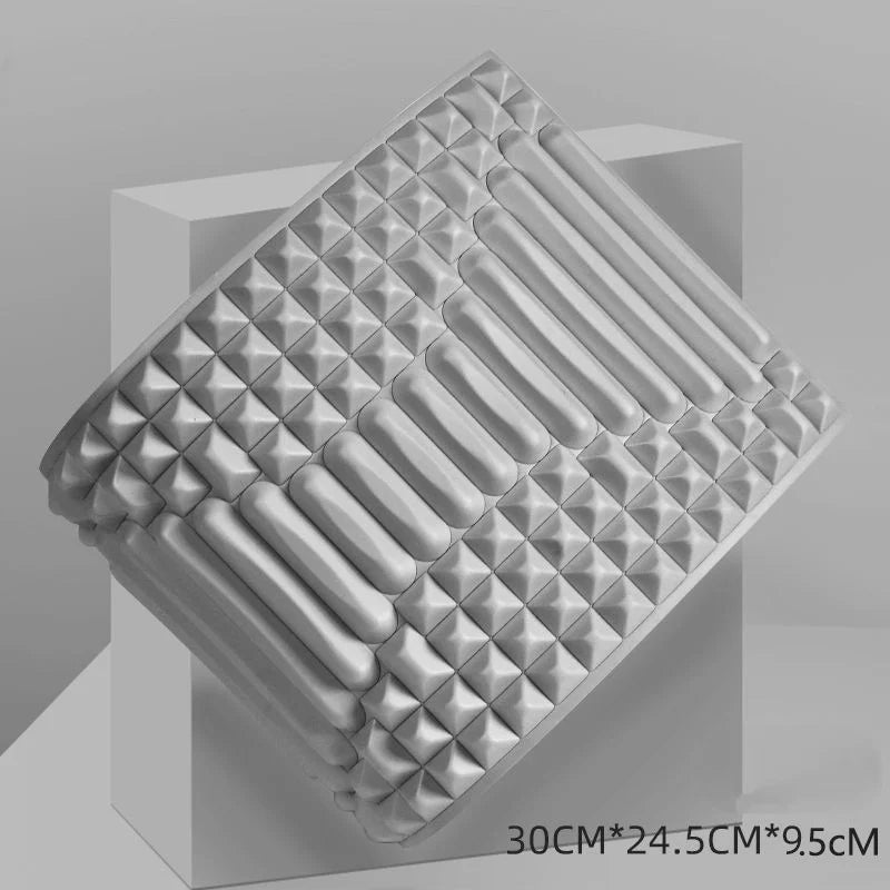 Almohada de estiramiento de espalda, soporte lumbar para cuello, masajeador para cuello, cintura, espalda, hernia discal, alivio del dolor, herramientas de masaje y relajación.
